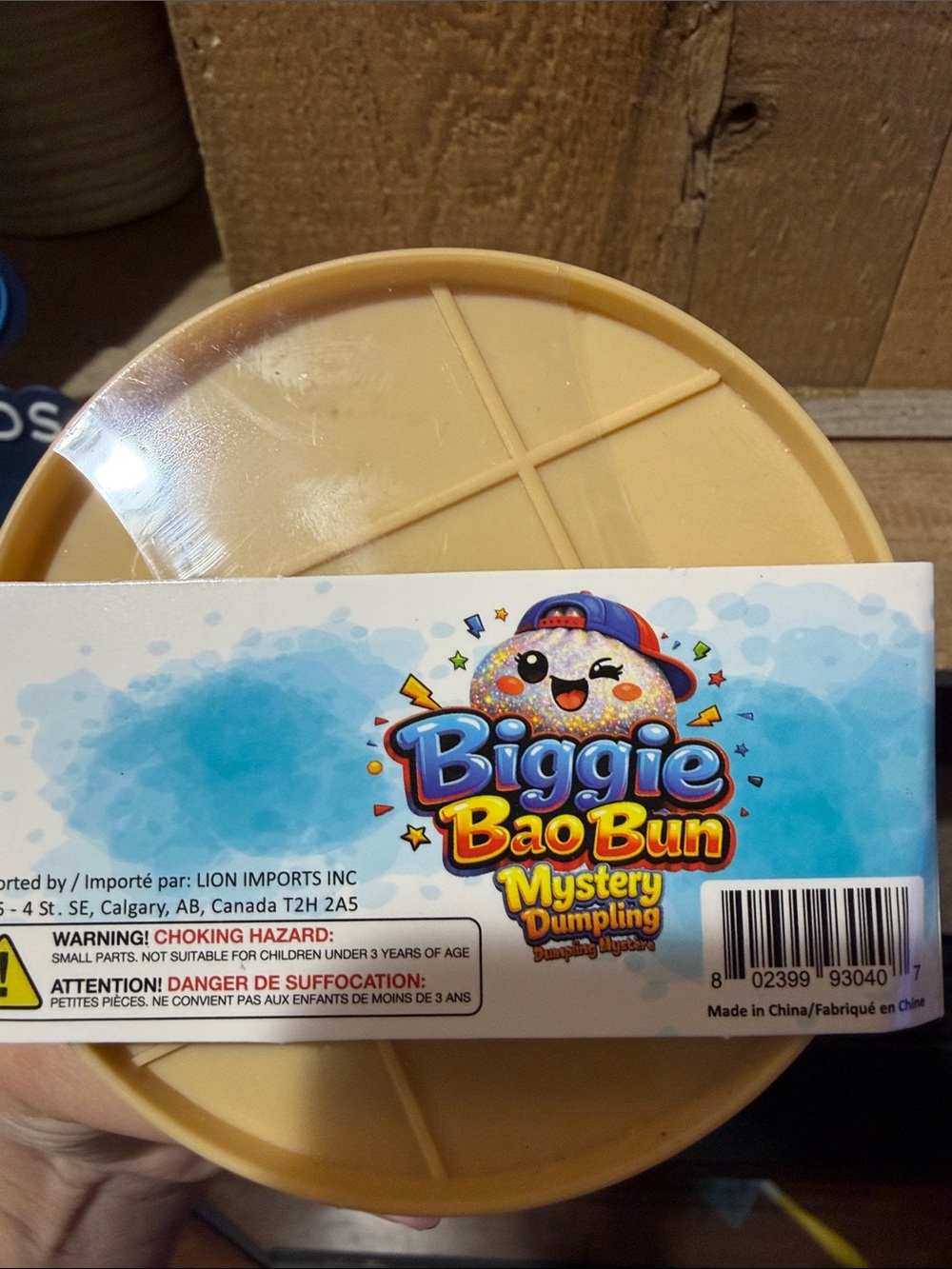 Mystery dumpling - authentic - Biggie Bao Bun Squishy Toy - Picture 3 of 4